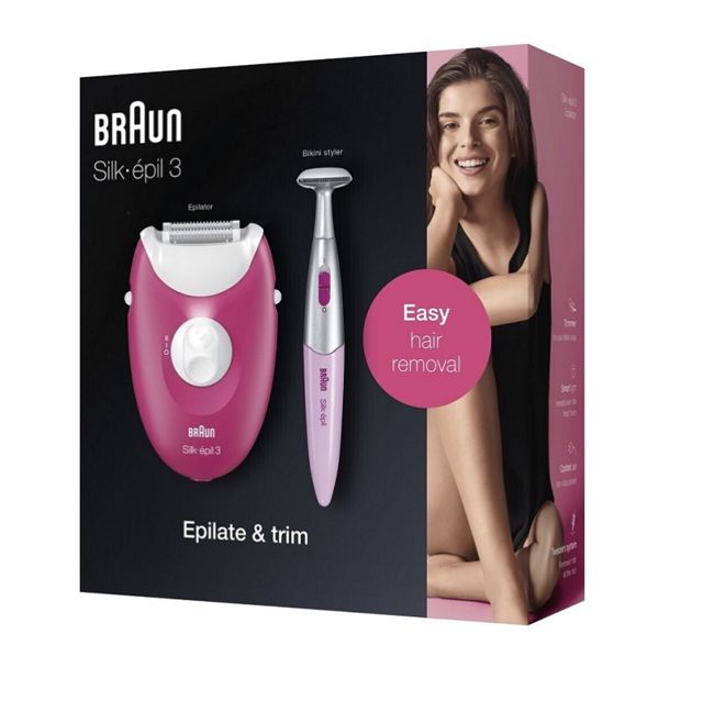 Braun 3 épilateur bikini and body SE3-420