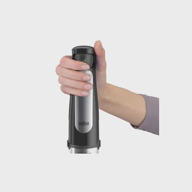 Braun mélangeur en acier inoxydable noir MQ 7087X