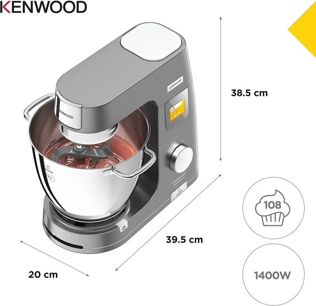 Kenwood pétrin pâtisserie titanium1400w KWL90.344SI