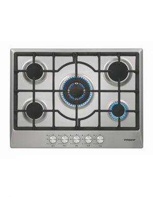 PROFF P702 Plaque de Cuisson 5 Feux Inox 70CM