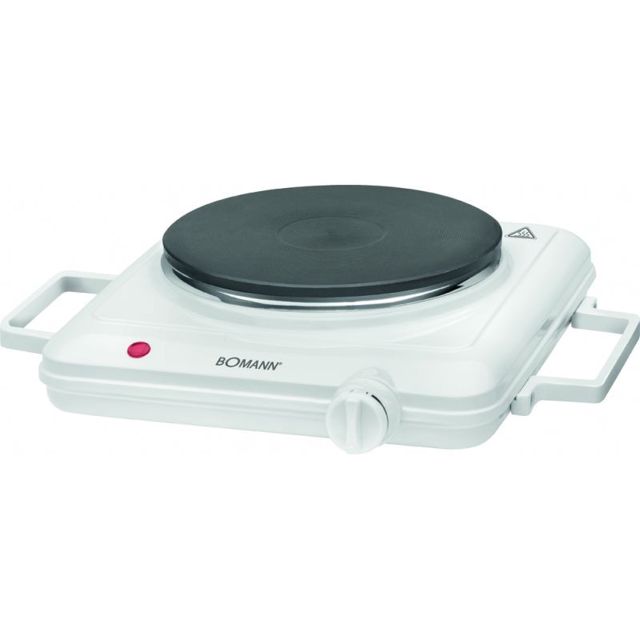 Bomann Plaque Chauffante Électrique EKP 5027 1500 W