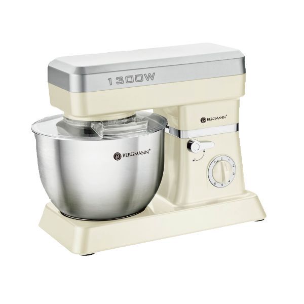 Pétrin Bergmann BSM52 6,2 L Cream 1300 W