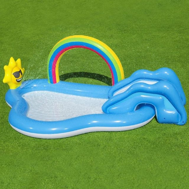 Bestway Piscine et aire de jeux 2.57mX1.45mX91cm 53092
