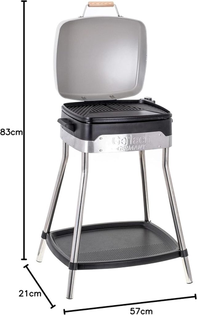 Gerlach barbecue électrique 2en1 2500W  40x36cm GL 6611