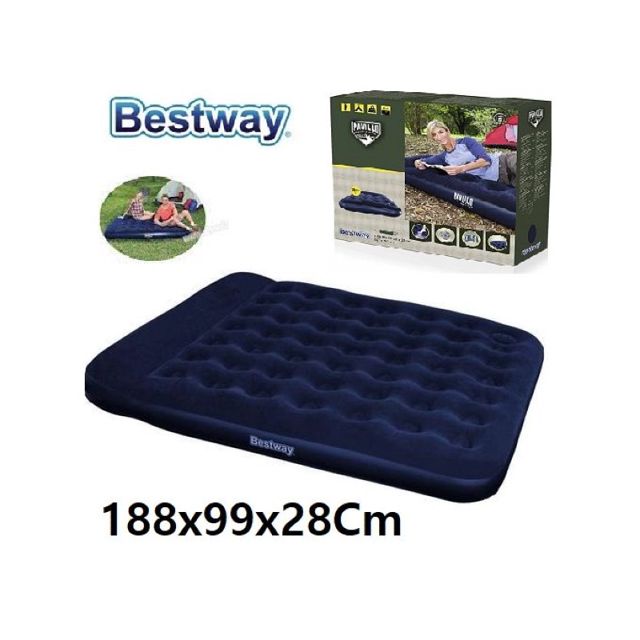 Bestway Matelas Gonflable 1 Place avec Pompe 67224