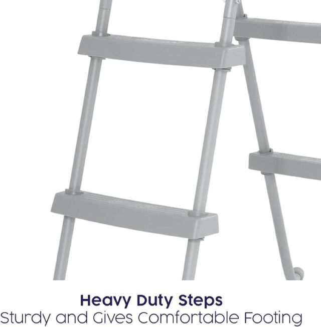 Bestway 58430 Echelle 2x2 marches pour piscine hauteur 84 cm