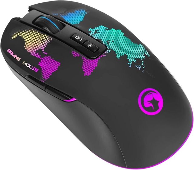 Souris Gaming 4800DPI RGB MARVO Scorpion M422