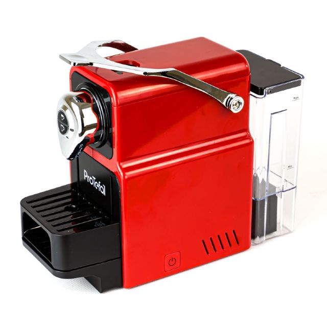 Protefal Machine à café Capsul Blanc 1400W EM-101C Rouge