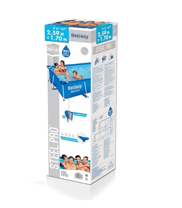 Bestway piscine 259x170x61cm 56403