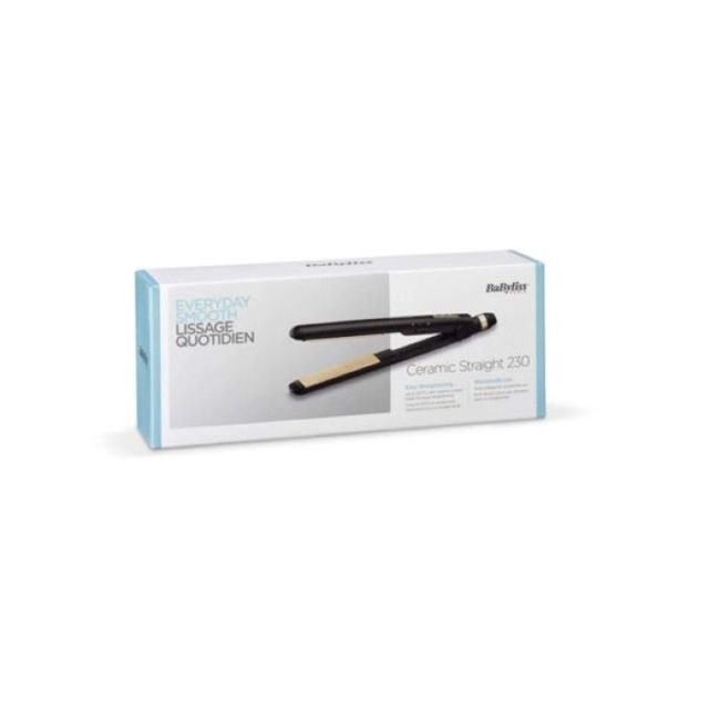 BaByliss Fer à Lisser Céramique Lisse ST089E