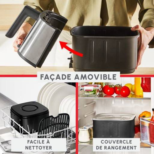 Moulinex Friteuse Easy Fry Silence 5L Air fryer EZ552DF0
