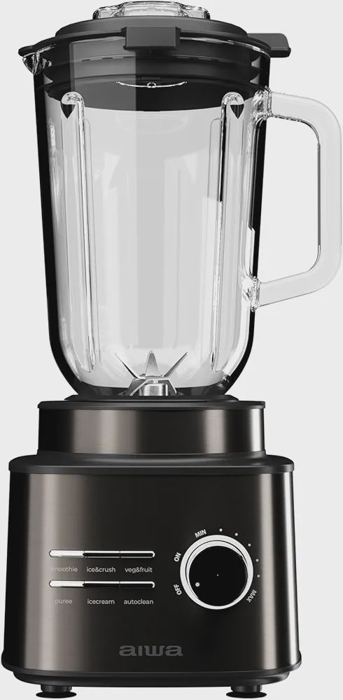 Aiwa SABERU blender en verre 1.5L 2500W ATB-2500