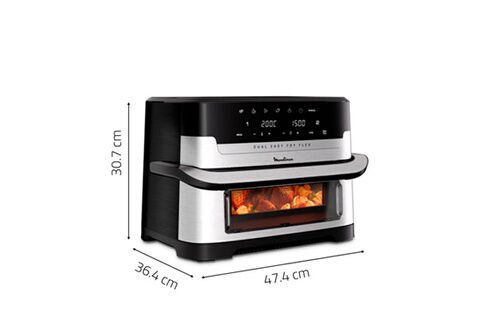 Moulinex Friteuse 9l sans huile Easy Fry Dual Flex EZ922DF0
