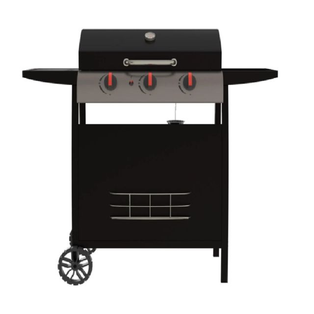 SIMPL Barbecue à Gaz 3 feux sur Roues Seattle