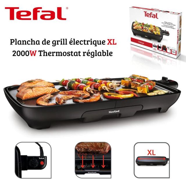 Tefal grill plancha Malaga 2000W XL CB501812