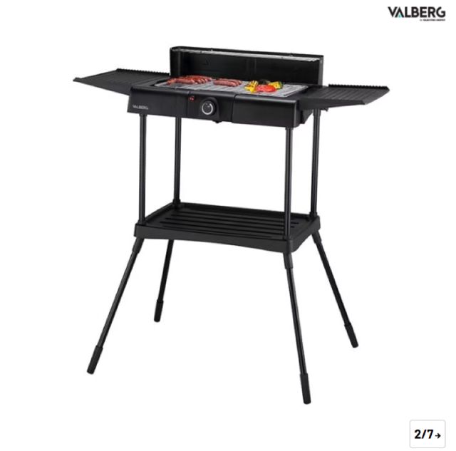 VALBERG Barbecue electrique sur pied VAL-EL2200