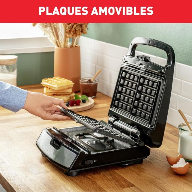 Tefal snack collection gaufrier 4en1 sw854d16