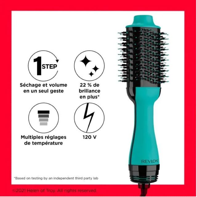 Revlon brosse one step RVDR5222 TE2 BLEU