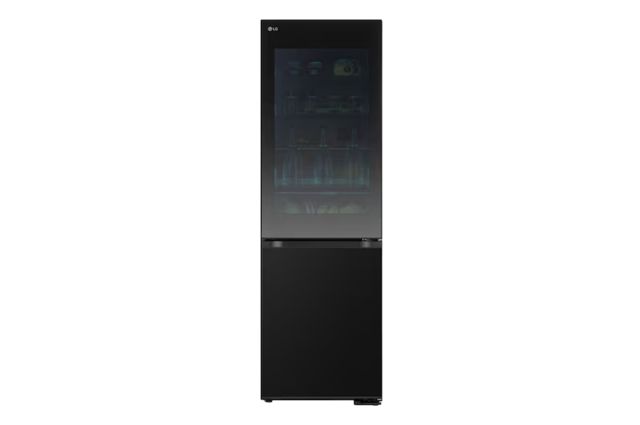 LG Réfrigérateur combiné GBG5160CEV 349 L noir acier