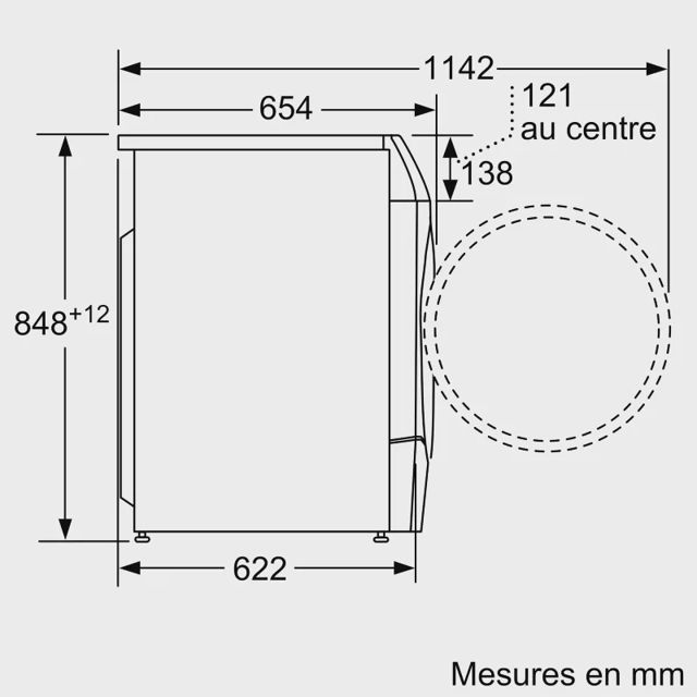 Lave-Linge Séchant Bosch WNC254A0FRSérie 8 Connect 10.5/6kg