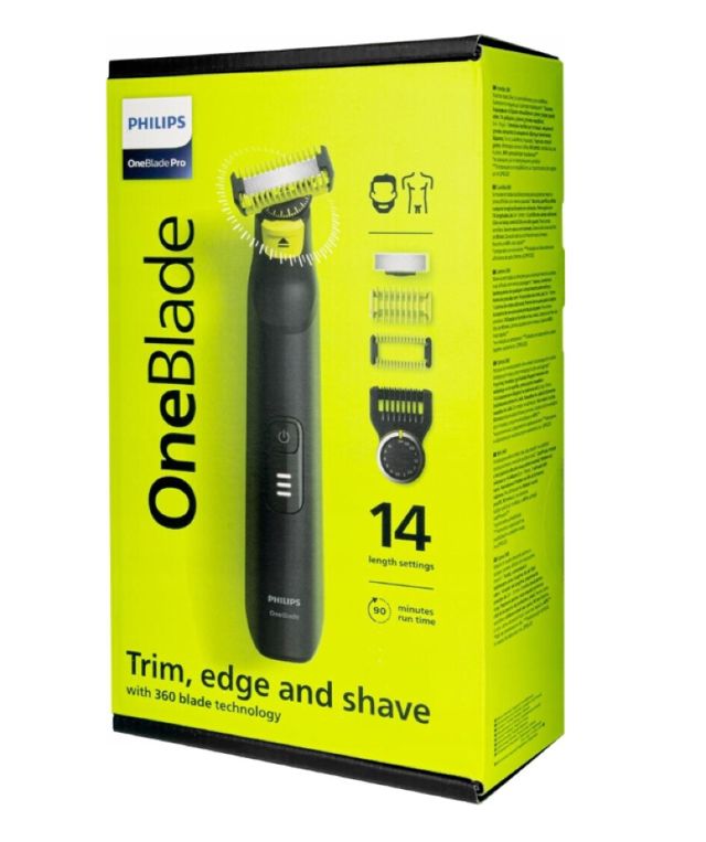Philips rasoir OneBlade Pro 360 Face Body Tondeuse