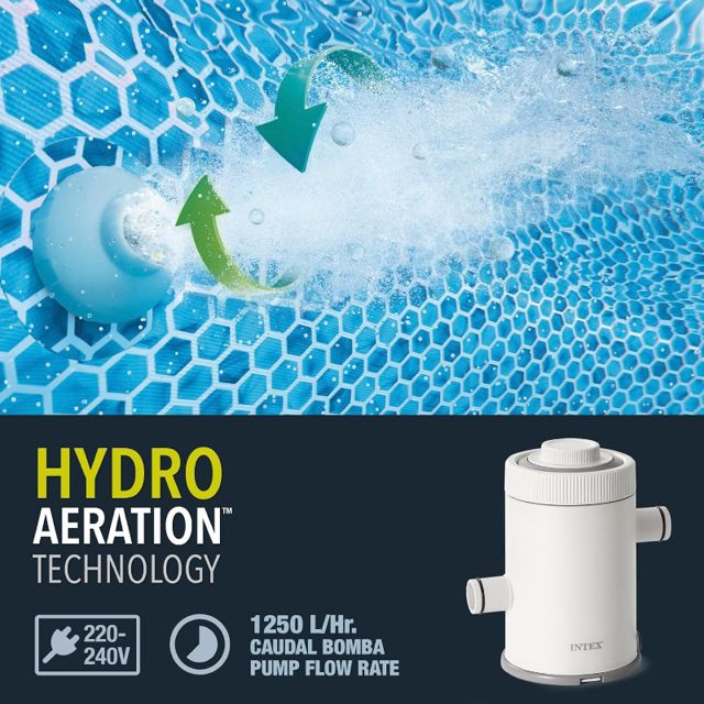 Intex pompe de filtration 1.25m3 /h 26602