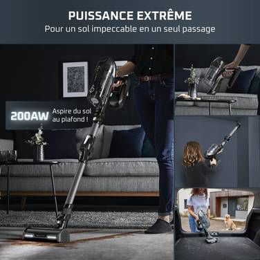 Rowenta Aspirateur Balai X-Force 14.60 kit animal RH9958WA
