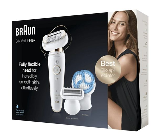 Braun épilateur  Silk épil 9 Flex 9-010 3D