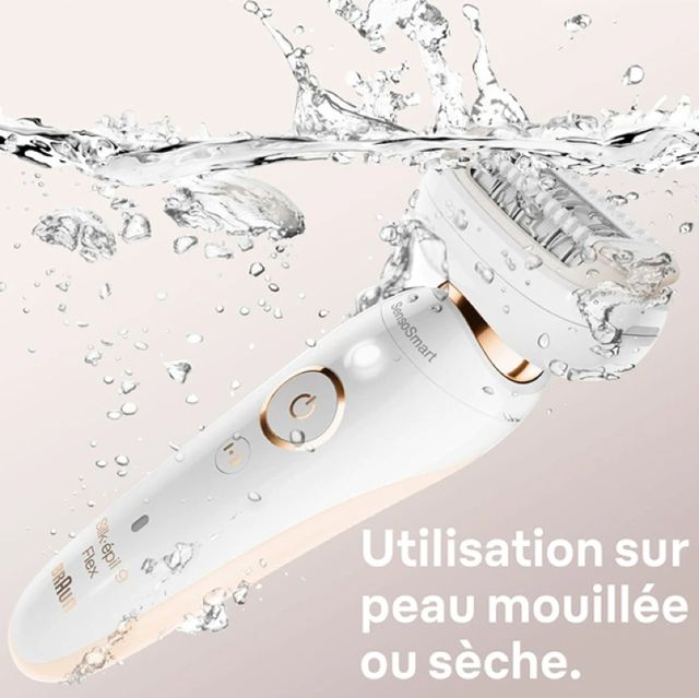 Braun épilateur  Silk épil 9 Flex 9-010 3D