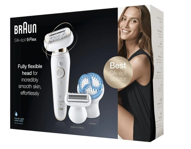 Braun épilateur  Silk épil 9 Flex 9-010 3D