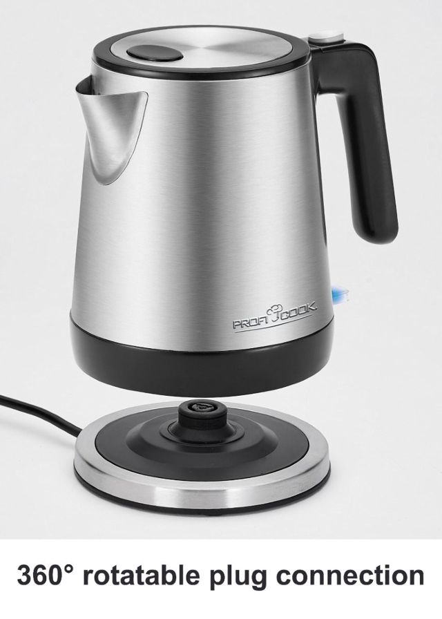 PROFICOOK Bouilloire en acier inoxydable PC WKS 1123