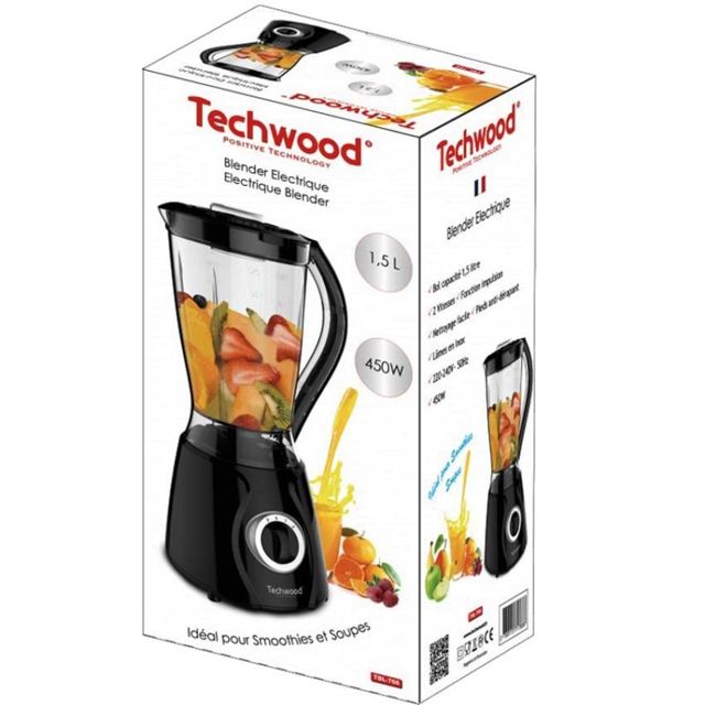 Techwood  Blinder 1.5litres 450w  TBL-766