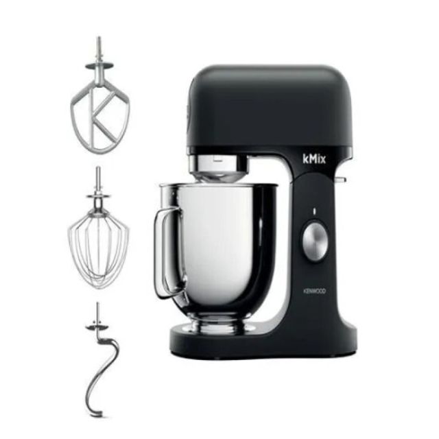 Kenwood Pétrin robot pâtissier 1000W 5l KMIX KMX751ABK Noir