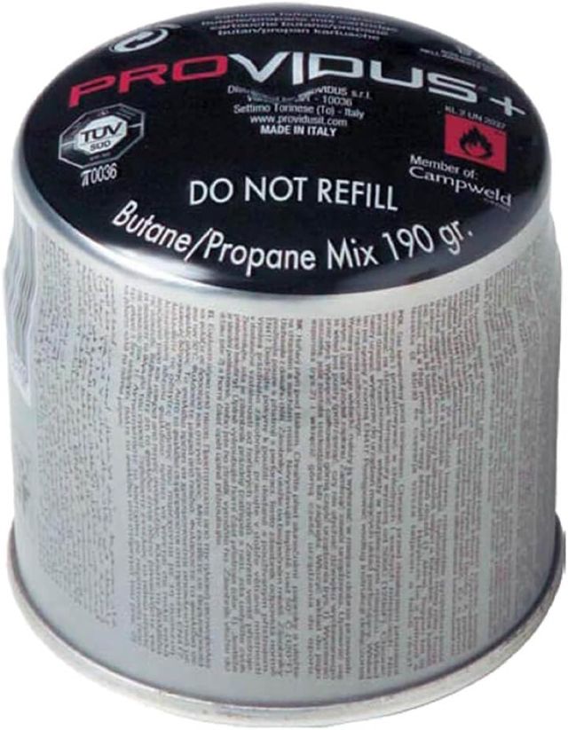 Providus Cartouche à gaz  butane mix 190 Gr