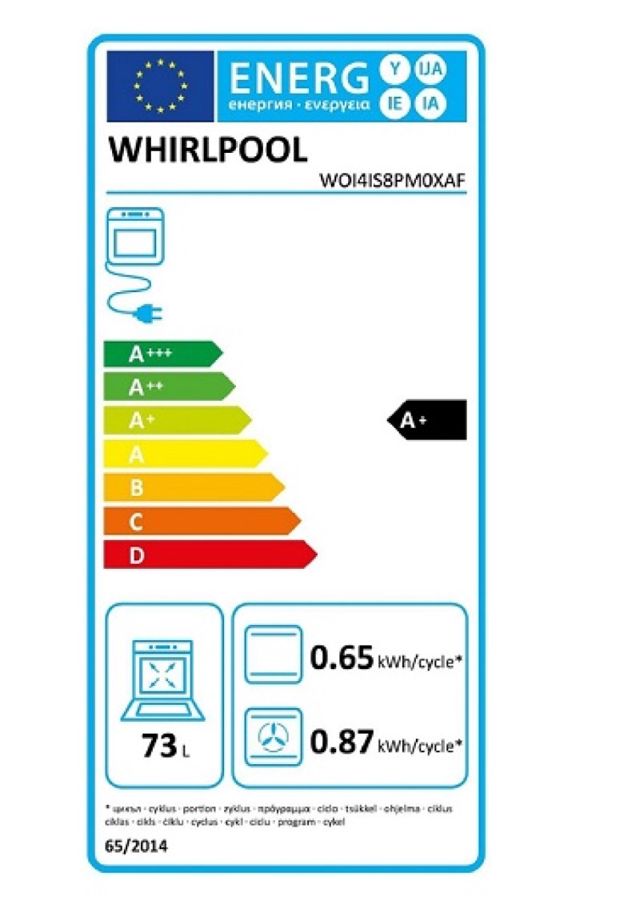 Whirlpool four encastrable 6sens WOI4IS8PM0XAF