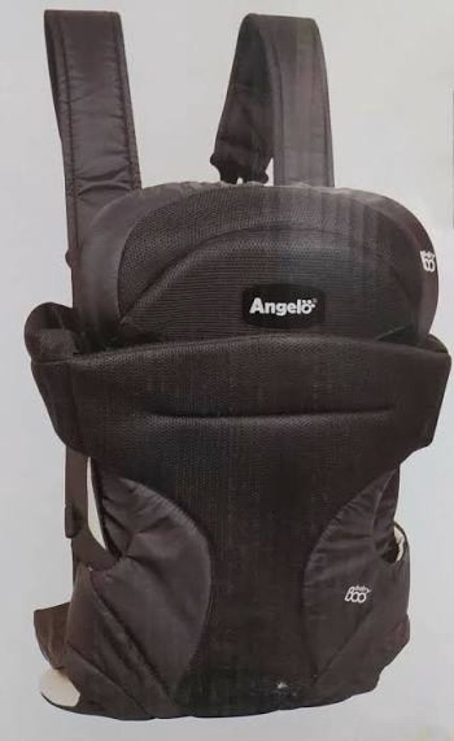 Angelo Porte bébé kangourou Noir