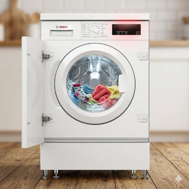 Bosch machine à laver encastrable série6 wiw24348ff