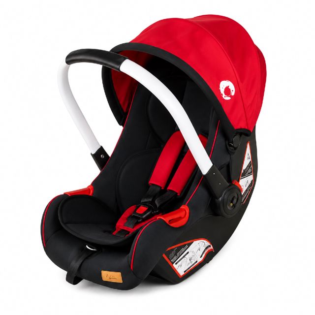Chanou Kids Siége auto avec bras en aluminium Rouge