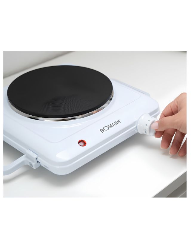 Bomann Plaque Chauffante Électrique EKP 5027 1500 W