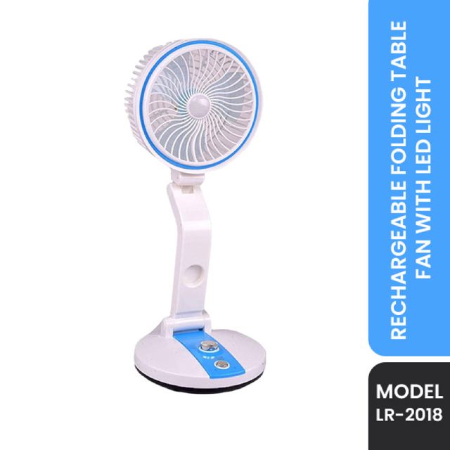 folding fan LR-2018 Ventilateur rechargeable et pliant