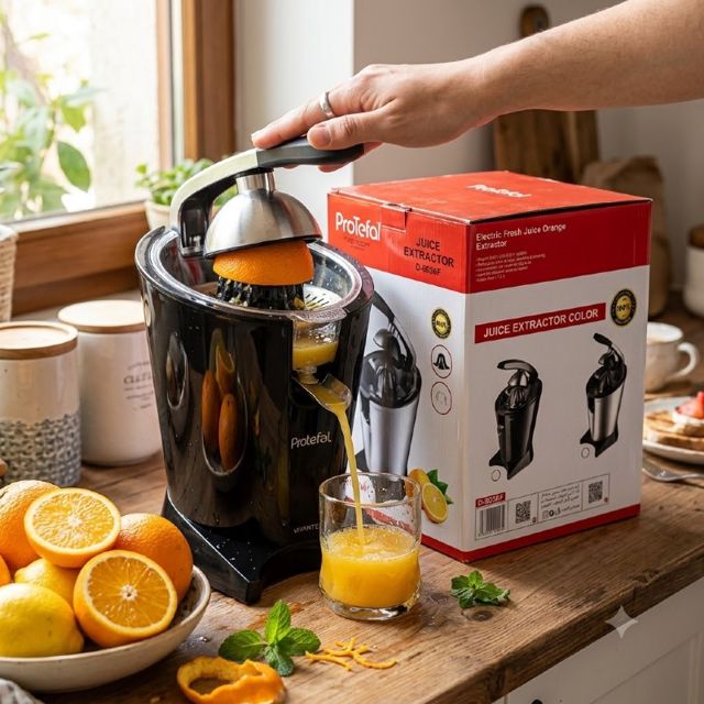 Protefal presse bgrumes a bras 600W D-8036F Noir