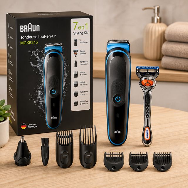 Braun Tondeuse tout-en-un MGK5245