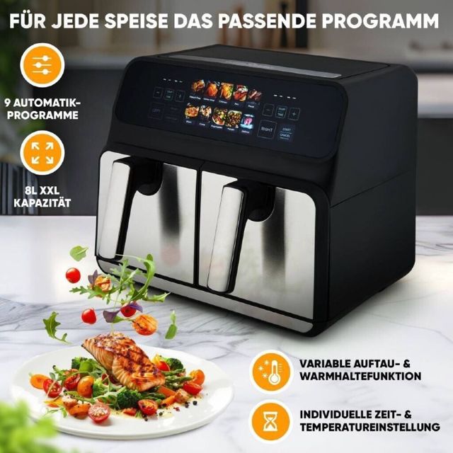 Proficook PC FR 1287 friteuse airfryer 8 litres