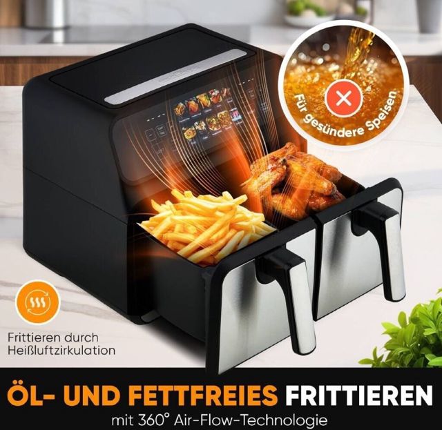 Proficook PC FR 1287 friteuse airfryer 8 litres