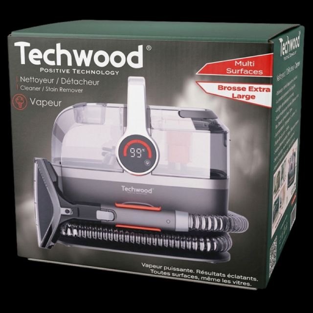 Techwood TAN-7055V Nettoyeur  Détacheur Vapeur
