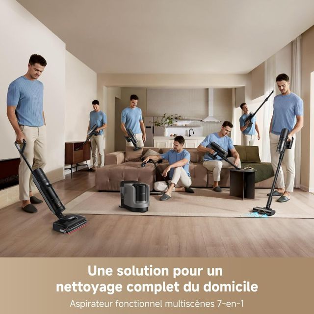 DREAME H15 Mix aspirateur Laveur 7-en-1