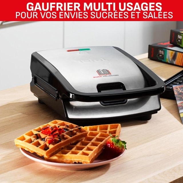 Tefal SW853D12 Machine à Gaufres et Croques