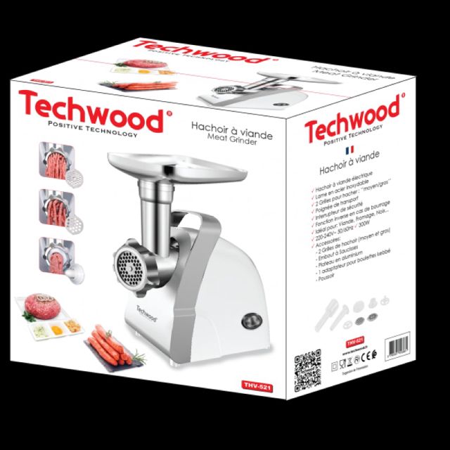 Techwood THV-521 Hachoir Viande