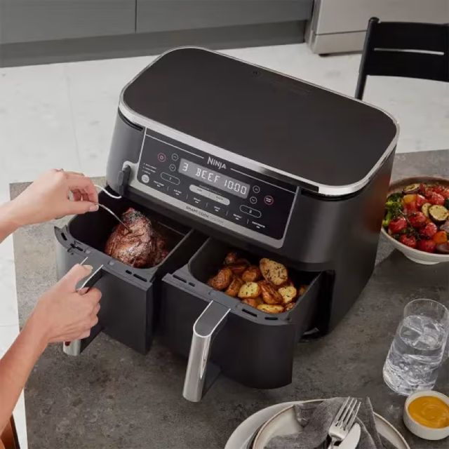 Ninja airfryer Foodi MAX Dual 9.5 L 6-en-1 AF451EU