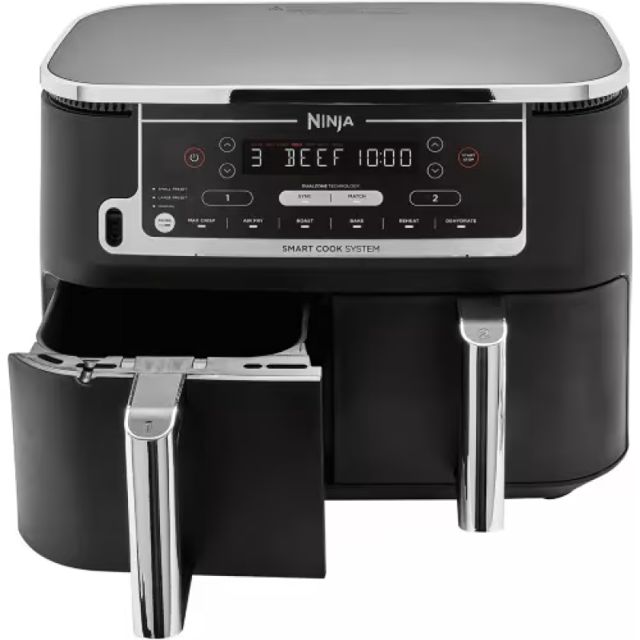 Ninja airfryer Foodi MAX Dual 9.5 L 6-en-1 AF451EU